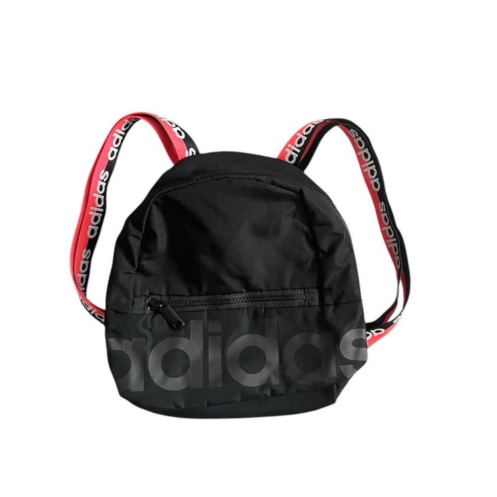 Adidas Black and Pink Mini Backpack Classic Design Mini Bag